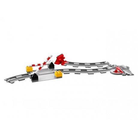 Конструктор LEGO Duplo Рельсы и стрелки - фото 5