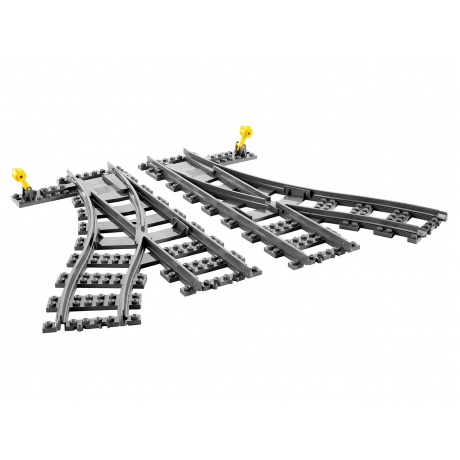 Конструктор LEGO City Дополнительные элементы для поезда 8 деталей - фото 3