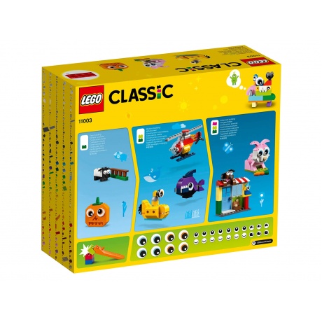 Конструктор LEGO Classic Кубики и глазки 451 деталей - фото 2