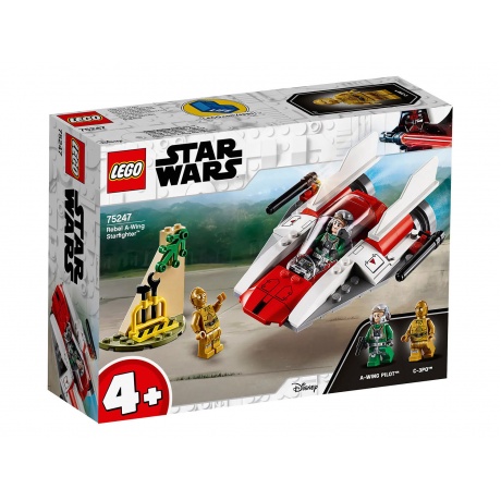 Конструктор LEGO Star Wars Звёздный истребитель A-Wing 62 деталей - фото 1