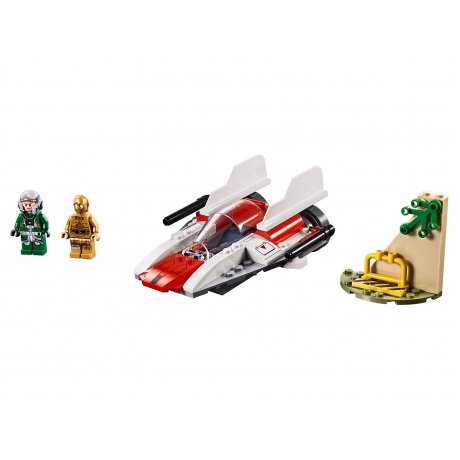 Конструктор LEGO Star Wars Звёздный истребитель A-Wing 62 деталей - фото 8