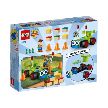 Конструктор LEGO Juniors История игрушек-4: Вуди на машине - фото 2