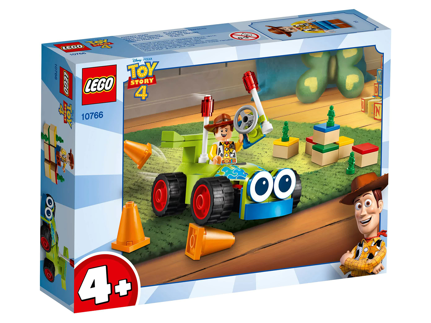 Конструктор LEGO Juniors История игрушек-4: Вуди на машине 10766 - фото 1