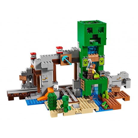 Конструктор LEGO Minecraft Шахта крипера - фото 3
