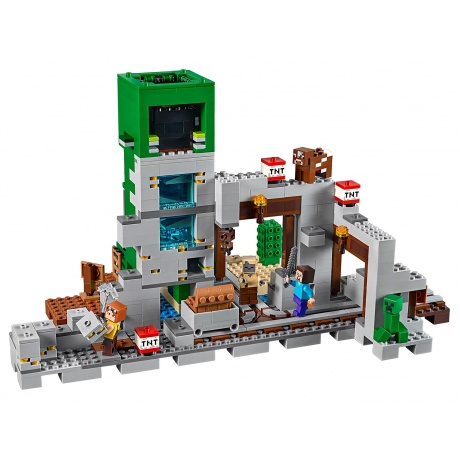 Конструктор LEGO Minecraft Шахта крипера - фото 4