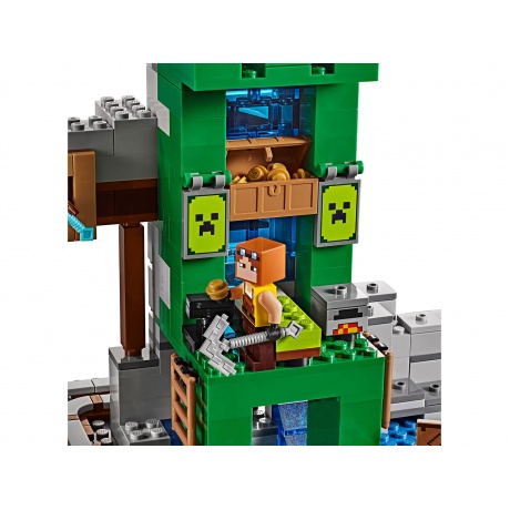 Конструктор LEGO Minecraft Шахта крипера - фото 9