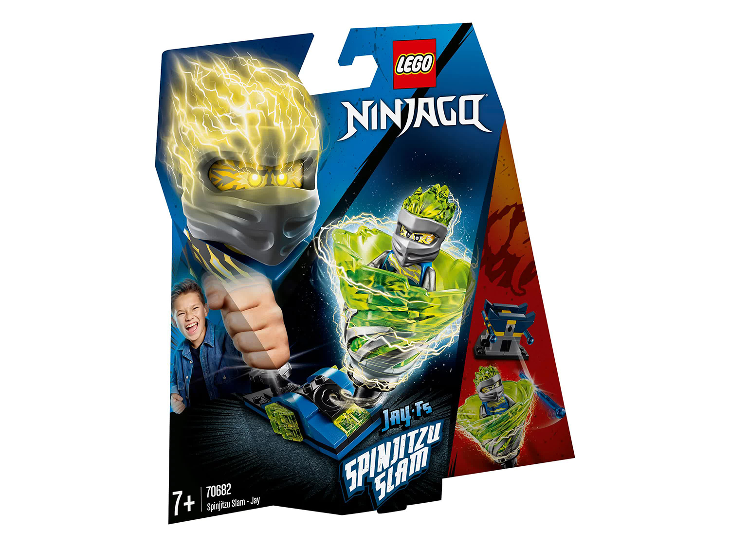 Конструктор LEGO Ninjago Бой мастеров кружитцу — Джей 70682 - фото 1
