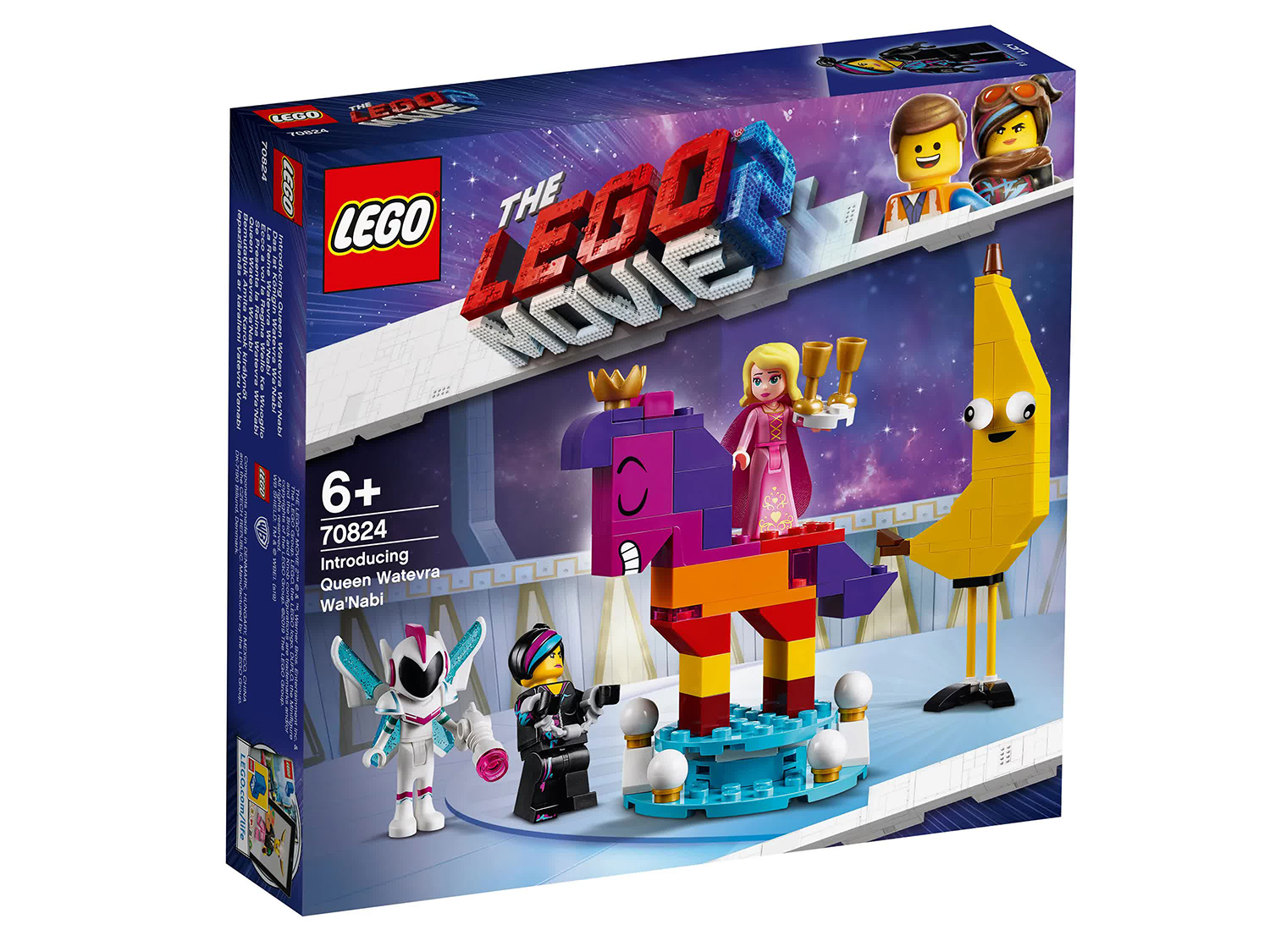 Конструктор The LEGO Movie 2: Познакомьтесь с королевой Многоликой Прекрасной 70824 - фото 1