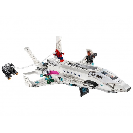 Конструктор LEGO Super Heroes Реактивный самолёта Старка и атака дрона - фото 4