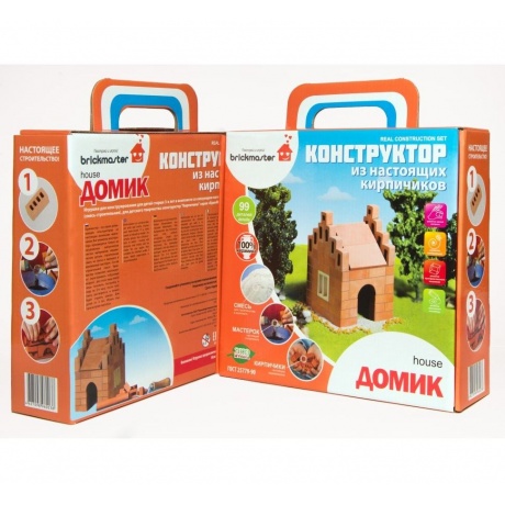 Конструктор BRICKMASTER 302 Домик 99 деталей 840₽