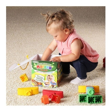 Конструктор БИПЛАНТ 11127 Кнопик 18 деталей - фото 2