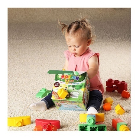 Конструктор БИПЛАНТ 11127 Кнопик 18 деталей - фото 4