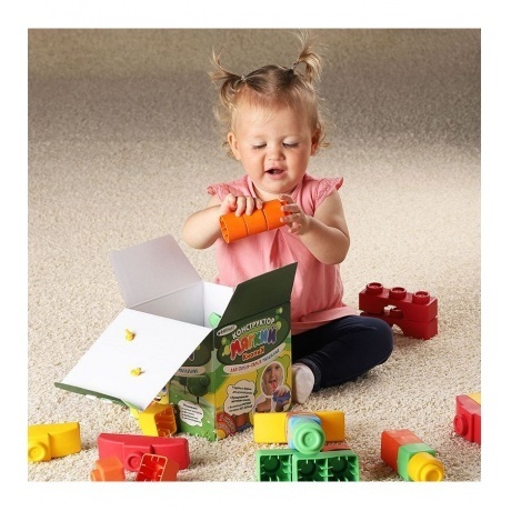 Конструктор БИПЛАНТ 11127 Кнопик 18 деталей - фото 5