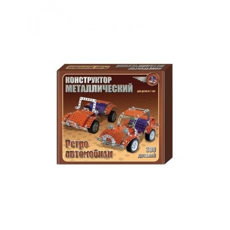 

Конструктор ДЕСЯТОЕ КОРОЛЕВСТВО 00950 Ретро-авто (300 эл)