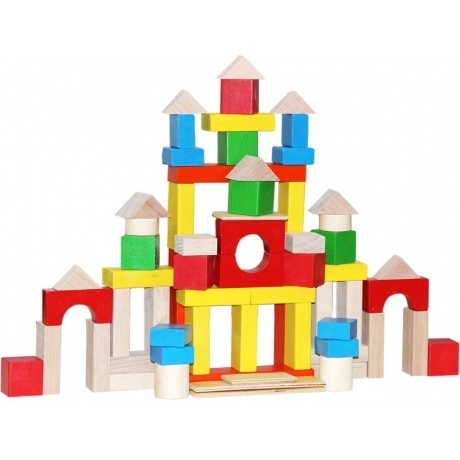 Конструктор Краснокамская Игрушка НСК-05 Строим сами окрашенный - фото 1