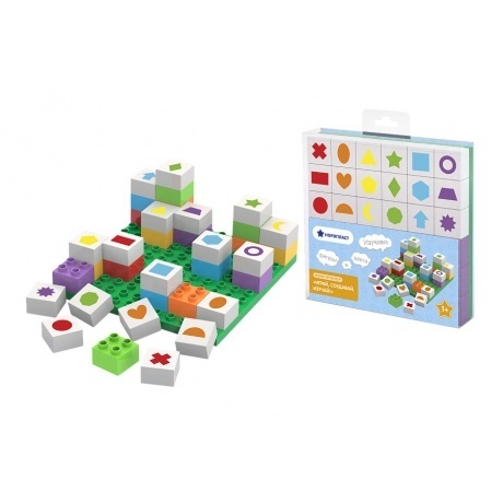 

Конструктор "Фигуры" 37 деталей Нордпласт 480631