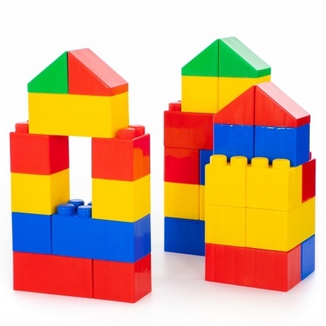 Конструктор строительный "XXL",36 элементов Полесье 37527 - фото 2