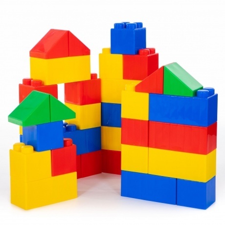 Конструктор строительный "XXL",36 элементов Полесье 37527 - фото 4