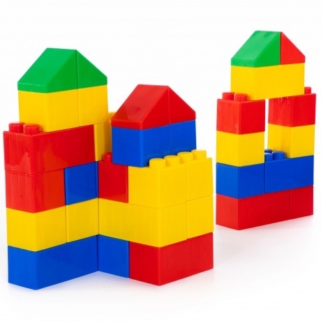 Конструктор строительный "XXL",36 элементов Полесье 37527 - фото 6