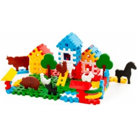 Конструктор "Фермер" 112 элементов в мешке Полесье 4871 - фото 2