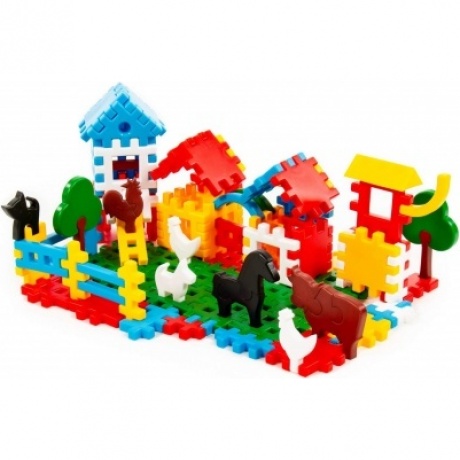 Конструктор "Фермер" 112 элементов в мешке Полесье 4871 - фото 3