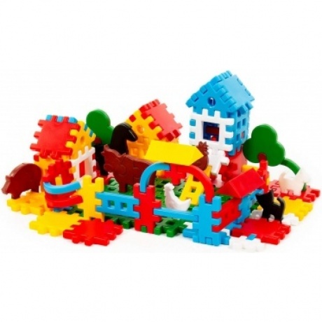 Конструктор "Фермер" 112 элементов в мешке Полесье 4871 - фото 4