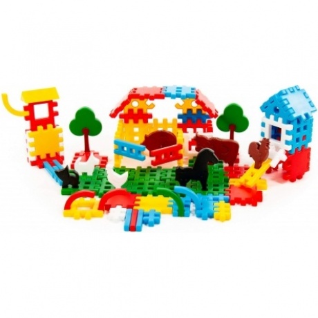 Конструктор "Фермер" 112 элементов в мешке Полесье 4871 - фото 5