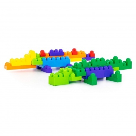 Конструктор "Великан" 126 деталей в мешке Полесье 7703 - фото 5