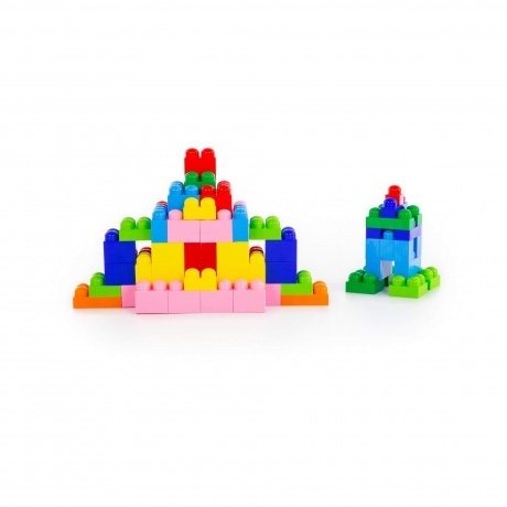 Конструктор "Великан" 162 детали в мешке Полесье 7710 - фото 3