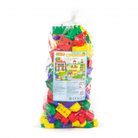 

Конструктор "Строитель" (Гигант,175 элементов) в мешке Полесье 0569