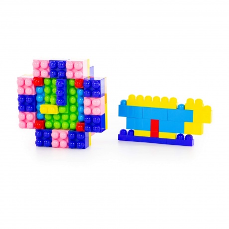 Конструктор "Великан" 198 деталей в мешке Полесье 7727 - фото 3