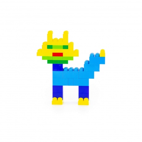 Конструктор "Великан" 198 деталей в мешке Полесье 7727 - фото 4