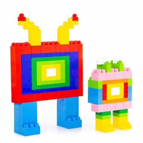 Конструктор "Великан" 198 деталей в мешке Полесье 7727 - фото 6