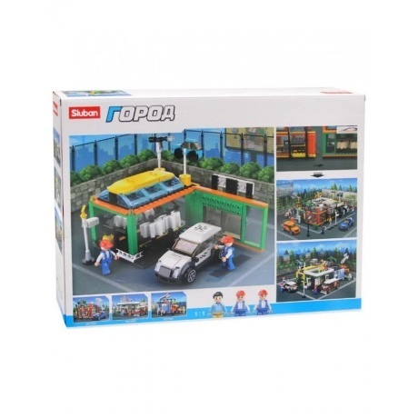 Конструктор "Автомойка" (323дет) SLUBAN М38-В0759D - фото 2