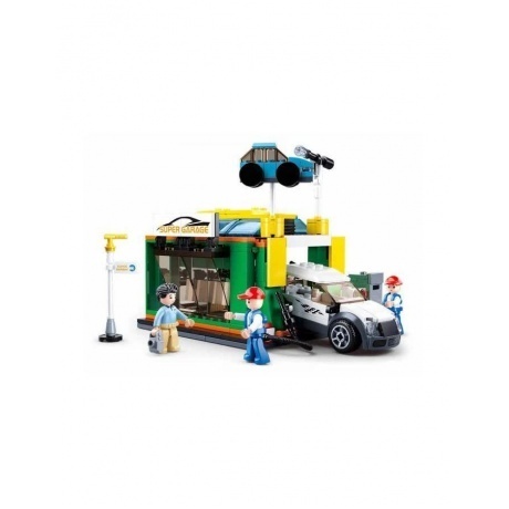 Конструктор "Автомойка" (323дет) SLUBAN М38-В0759D - фото 4