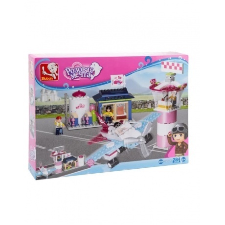 

Конструктор "Аэроклуб" (284дет) SLUBAN М38-В0608