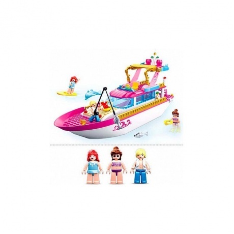 

Конструктор "Яхта" (212дет) SLUBAN М8-В0722