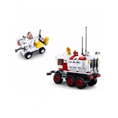 Конструктор &quot;Космос.Марсоход&quot; (354дет) SLUBAN М38-В0737 - фото 2