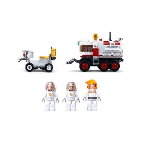 Конструктор &quot;Космос.Марсоход&quot; (354дет) SLUBAN М38-В0737 - фото 4