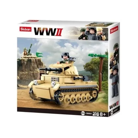 Конструктор "Бронированный танк 2" (356дет) SLUBAN М38-В0691