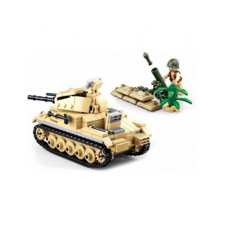 Конструктор &quot;Бронированный танк 2&quot; (356дет) SLUBAN М38-В0691 - фото 2