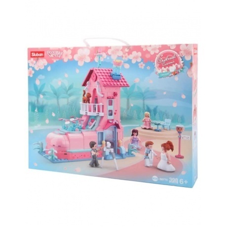 

Конструктор "Помолвка" (398дет) SLUBAN М38-В0770