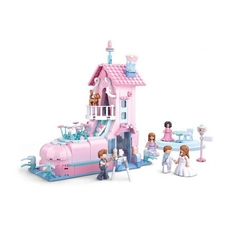 Конструктор &quot;Помолвка&quot; (398дет) SLUBAN М38-В0770 - фото 4