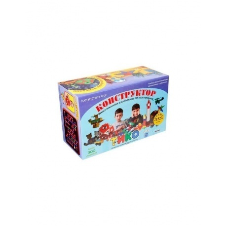

Конструктор ТИКО "Архимед" 152 детали в цветной коробке Рантис 685