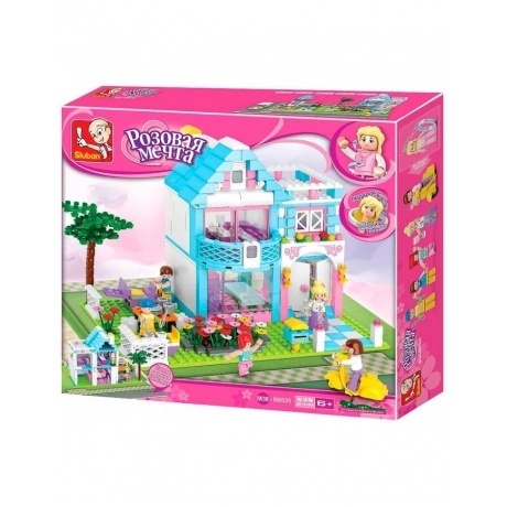 К-р"Розовая мечта"Дача 539 дет.в коробке