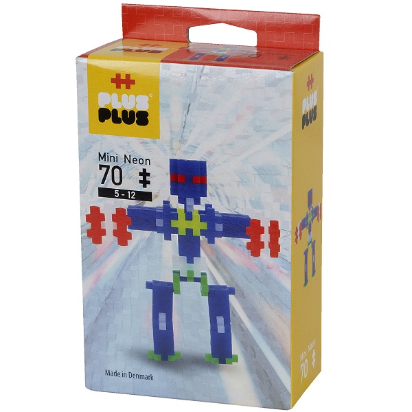 Игрушка Plus Plus Разноцветный конструктор для создания 3D моделей, робот кор. 3753 - фото 1