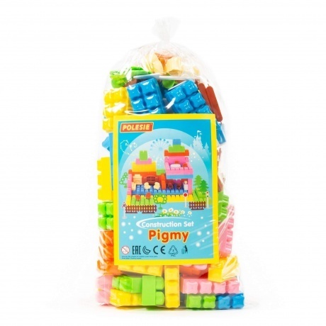 

Конструктор "Малютка"(107 элементов)в пакете