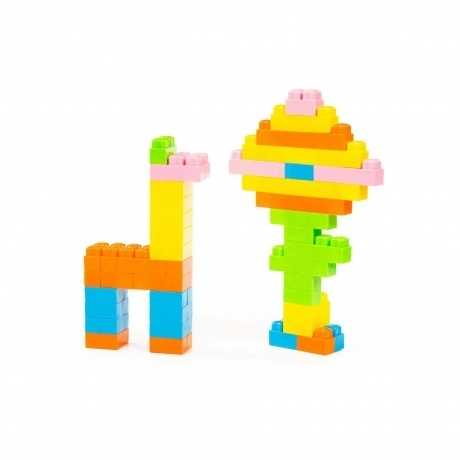 Конструктор &quot;Малютка&quot; 120 элементов в пакете 1441 - фото 2