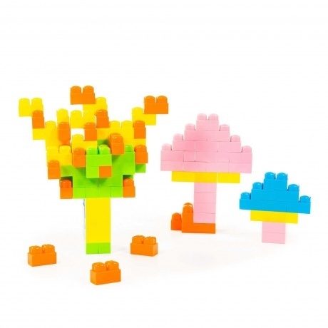 Конструктор &quot;Малютка&quot; 120 элементов в пакете 1441 - фото 4