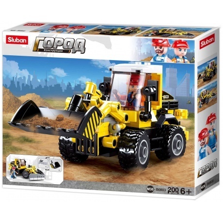 

Конструктор Грузоподъемник (200 дет.) в коробке M38-B0803